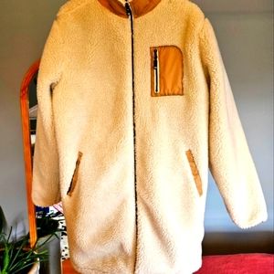 Vans Harvard Jacket, Sherpa Lined, NWT, Reversible